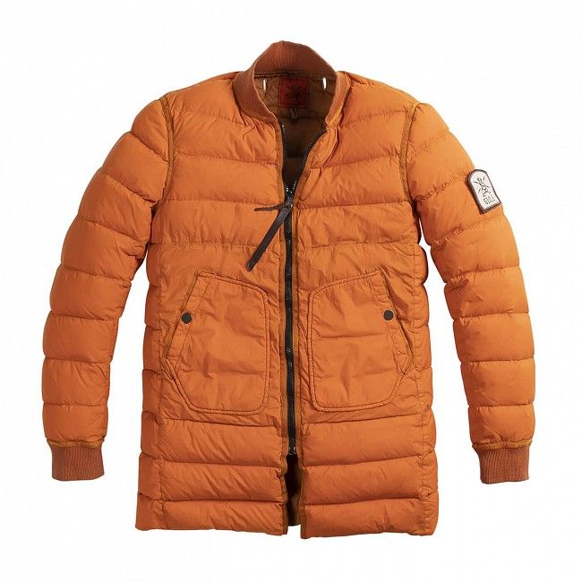 Куртка утепленная мужская 6 оранжевая